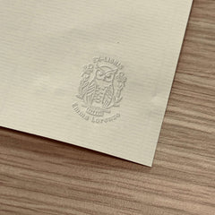 Bookplate owl vegetation