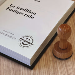 Smiley bookplate stamp