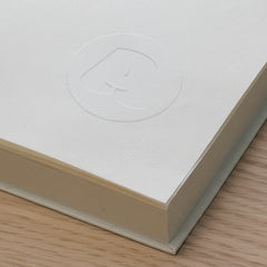 Large letter embossed stamp