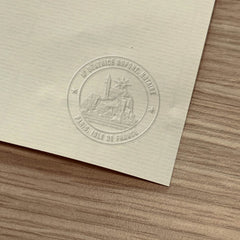 Notary waffle press - Republic