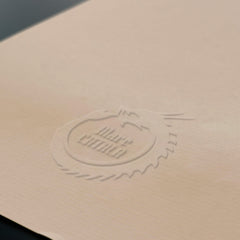 Circle dragon dry stamp