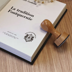 Medieval coat of arms stamp