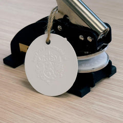 Medieval coat of arms dry stamp