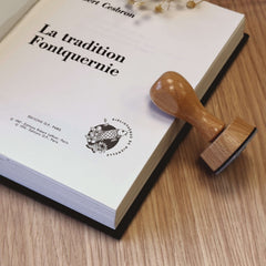 Japanese fish bookplate