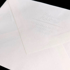 Embossing line address