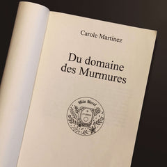 Ex-libris stamp, flowery book