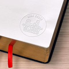 Book embosser banner ex-libris