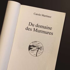 Ex-libris stamp, desert oasis