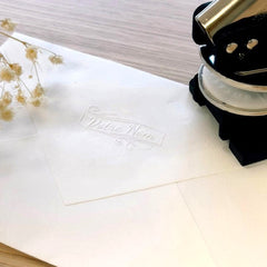 Dry stamp, vague ornaments