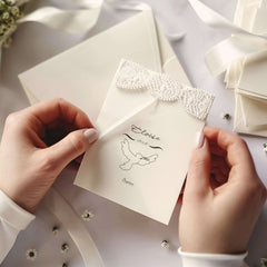 Peace dove baptism stamp