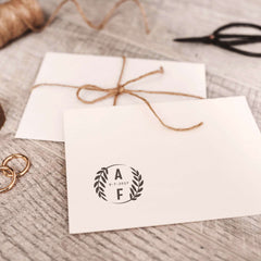 Initial ornament stamp