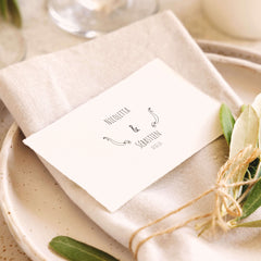 Wedding ribbon stamp