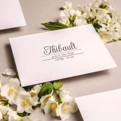 Birth Stamp with Separators