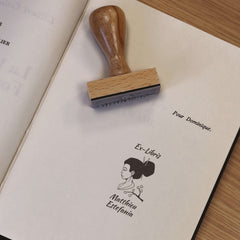 Japanese profile bookplate