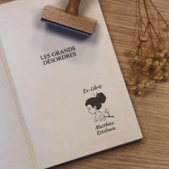 Japanese profile bookplate