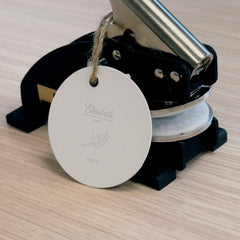 Embossing Baptism branch of leaf in line