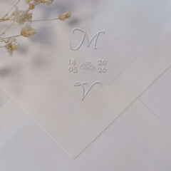 Wedding ring embosser