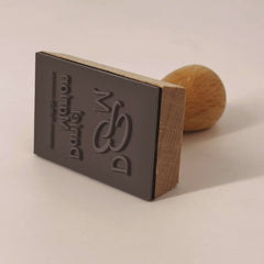 Wedding stamp with initials and names