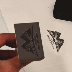 Open Book Stamp