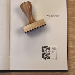 Japanese bookplate illustration