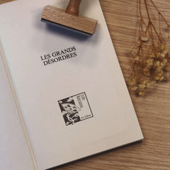 Japanese bookplate illustration