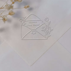 Bookplate love letter