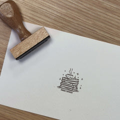 Ex-libris stamp - coffee break