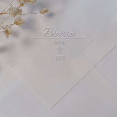 Baptism cross embosser