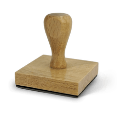 Square Wooden Stamp 7x7 cm