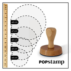 Ex-libris stamp, open book