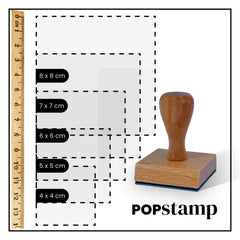 Ex-libris fox stamp with books